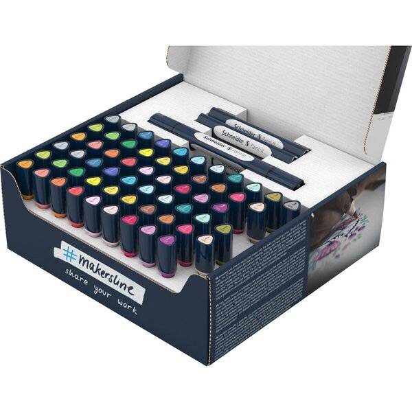 Paint-It 040 72 Teile Brush-Pens farbsortiert-1