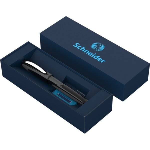 Set Tintenroller Ray Onyx/ Tintenpatronen blau