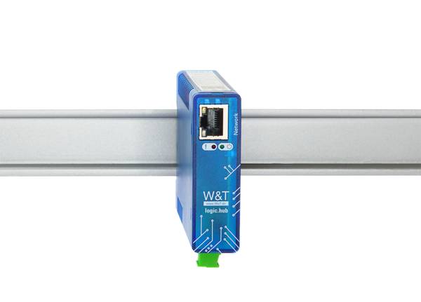 W&T logic.hub mit integriertem MQTT-Broker und leistungsstarkem Logik-Editor