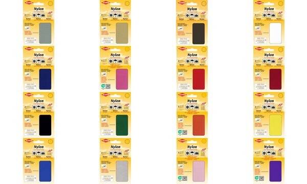 KLEIBER Nylon-Flicken, selbstklebend, pink (53500876)-1
