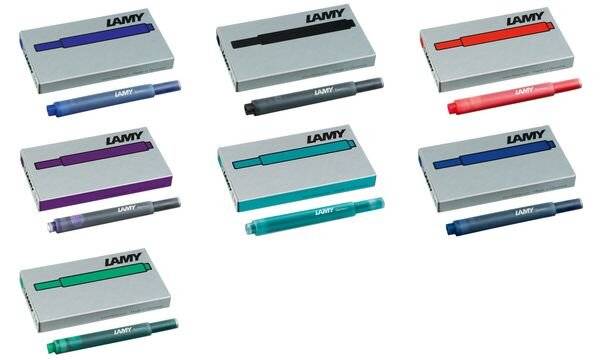LAMY Großraum-Tintenpatronen T10, blauschwarz-1