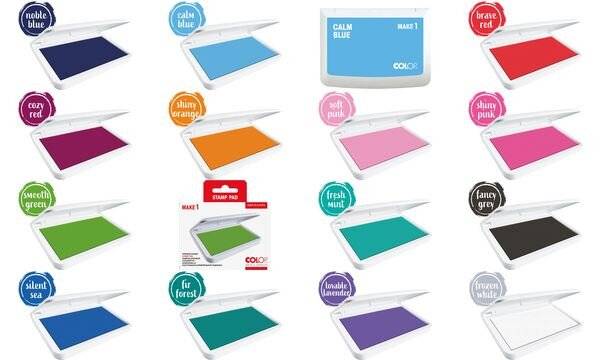 COLOP - MAKE1 Stempelkissen brave red retail-1