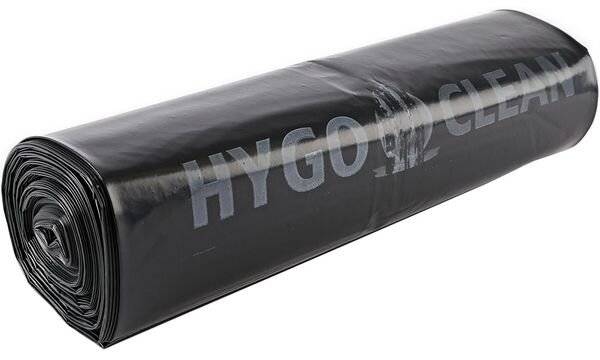 HYGOCLEAN Müllsäcke Premium, schwarz, 240 Liter, LDPE, 80 my-1