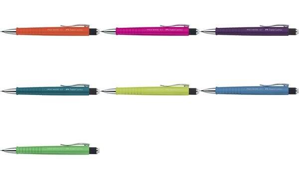 Druckbleistift 0,7 mm graphit schwarz-0