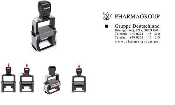 trodat Textstempel Professional 4.0 5200, 6-zeilig (62515249)-2