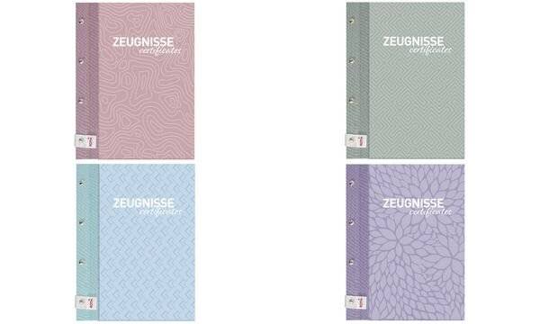 ROTH Zeugnismappe Pattern mit Buchschrauben "Swimming Pool"-1