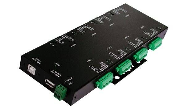 EXSYS EX-1339HMVS USB 2.0 zu 8S RS-232/422/485 Metall-3
