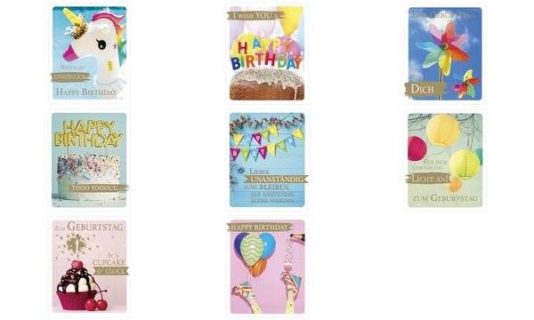 SUSY CARD Geburtstagskarte Snapshot "Torte" (40054605)-0