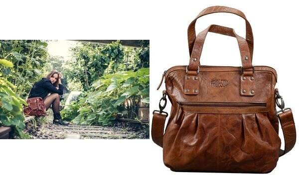 PRIDE&SOUL Damentasche "HOLLY", aus Leder, braun (5317914)-0