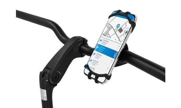 FISCHER Fahrrad-Smartphonehalter Silikon, schwarz (11610486)