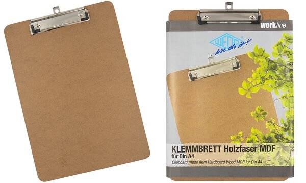 WEDO Klemmbrett, aus MDF, DIN A4 hoch-1
