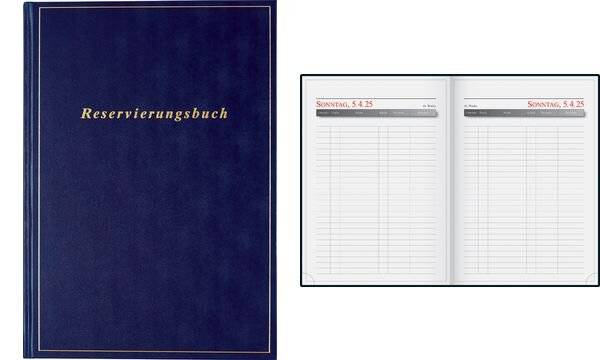 rido idé Reservierungsbuch, 2024, 1 Tag auf 2 Seiten (6280101)-0