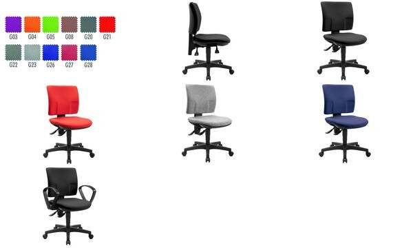 Topstar Bürodrehstuhl "PRO 30", rot-1