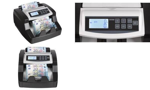 ratiotec Geldschein-Zählgerät "rapidcount B 40", schwarz (76200009)