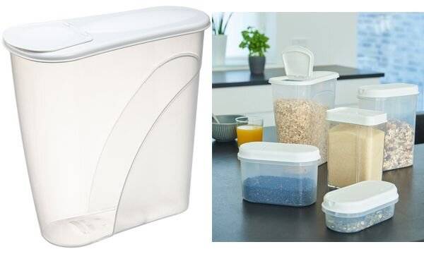 plast team Cerealien-Box Margerit, 2,6 Liter, weiß (63600405)-1