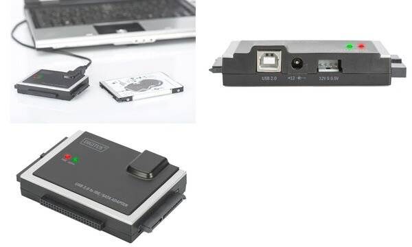 DIGITUS - USB 2.0 - IDE/SATA Adapter Kabel-9