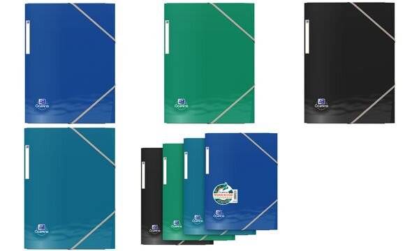 Oxford Eckspannermappe "Oceanis", DIN A4, recyceltes PP (5402234)-0