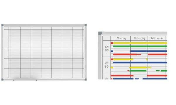 Maul 6466284 Plantafel Grau Stahl 900 mm x 600 mm-2