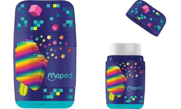 Maped Radierer-Spitzer-Kombi PIXEL PARTY (82049222)-1