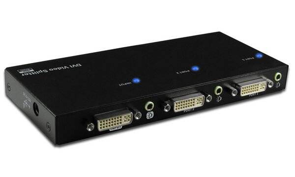 Digitus DS-41211 2 Port DVI-Splitter 1920 x 1200 Pixel Schwarz-4