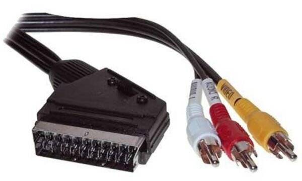 Scart-Stecker auf Scart-Stecker, Steuerkabel, 1,5m-1