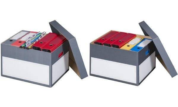 smartboxpro Archiv-/Transportbox S, anthrazit, Kleinpackung (71600173)-0
