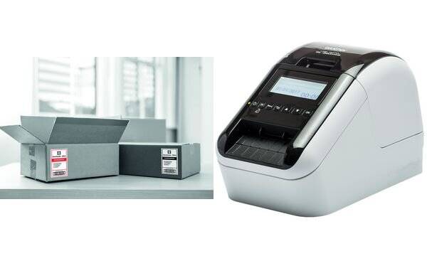 Brother P-Touch QL 820 NWB Etikettendrucker Thermodirekt 300 x 300 dpi Etikettenbreite (max.): 62 mm WLAN, LAN, Bluetoot-4