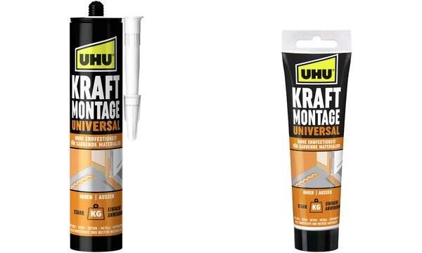 UHU KRAFT Montagekleber UNIVERSAL, weiß, 200 g Tube (5664834)-1