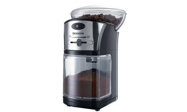 SEVERIN Kaffeemühle KM 3874, 100 Watt, schwarz / silber (96270103)-2