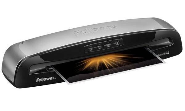 Fellowes Laminiergerät Saturn 3i, A3 + GRATIS Laminierfolien (5736003)