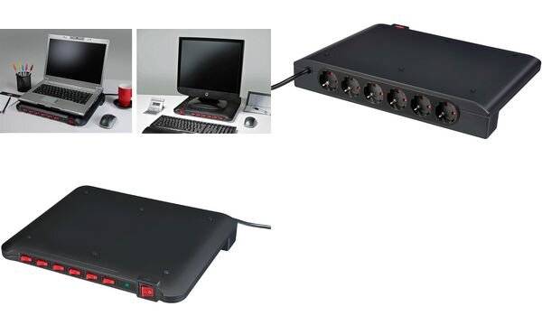 brennenstuhl Notebook-Ständer Power Manager, 6-fach-1