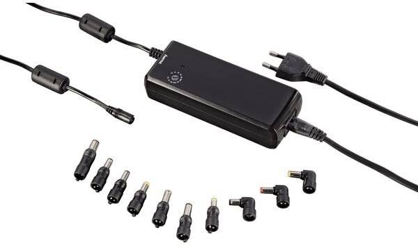 Hama Universal Notebook Power Supply - Netzteil - 90 Watt - Schwarz - für Acer Aspire Timeline 1810, HP Pavilion dv8, MS-3