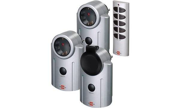 Brennenstuhl Primera-Line RC-2044 1507670 Funk Steckdosen-Set 4teilig Außenbereich 3600 W-4