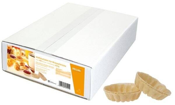 HELLMA Waffelschale für Brotaufstriche, im Karton