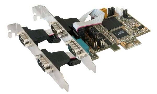 EXSYS EX-44064 PCI Express x1 Karte 4x seriell RS-232-2
