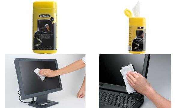 Fellowes 9970330, Geräte-Reinigungstücher, Notebook, Mehrfarben, Universal, 82 mm, 82 mm-1