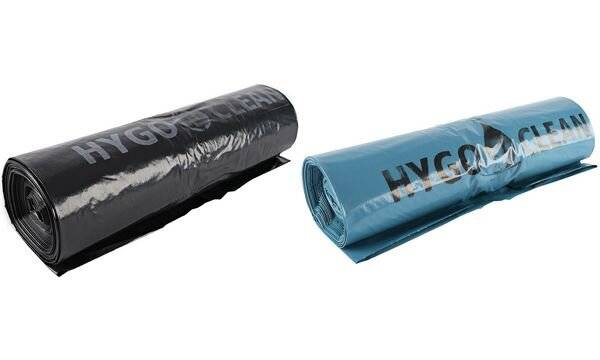 HYGOCLEAN Müllsäcke, blau, 240 Liter, aus LDPE, 60 my (6495897)
