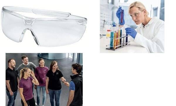 uvex pure-fit 9145014 Schutzbrille Farblos-5