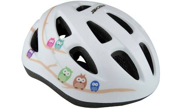 FISCHER Kinder-Fahrrad-Helm "Eule", Größe: XS/S-1