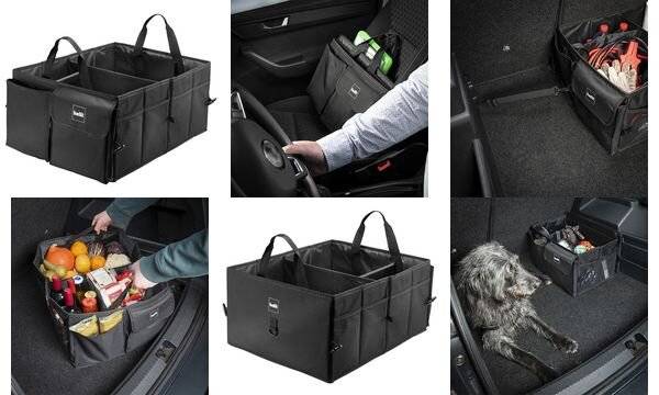 helit KFZ-Kofferaum-Organizer "the car organizer", schwarz-1