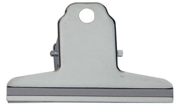 Papier-Klemmer Maulbasic 75mm hellsilber-1