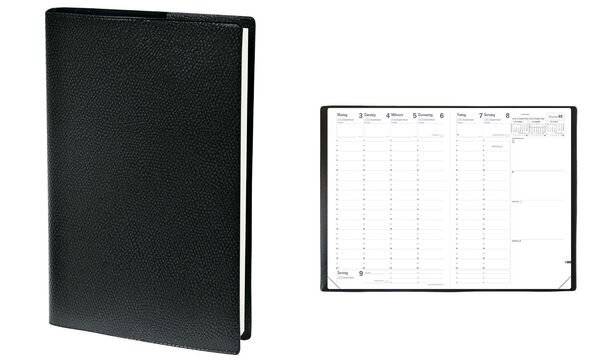 Quo Vadis Buchkalender Minister Impala 15064Q schwarz-2