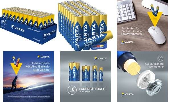 Varta Longlife Power 4903 - Batterie 40 x AAA / LR03 - Alkalisch-2