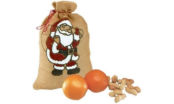 folia Jutesack "Weihnachtsmann", (B)250 x (H)350 mm (57905924)