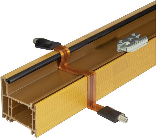 Renkforce Antennen, SAT Anschlusskabel [1x F-Buchse - 1x F-Buchse] 30.00 cm  Fensterdurchführung Kupfer