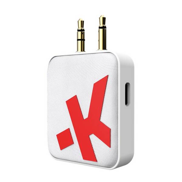 Skross Wireless Audio-Adapter Bluetooth-Adapter mit 2x 3,5-mm-Klinkensteckern: 1x mono, 1x stereo