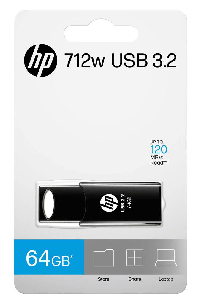 HP 712w - USB-Flash-Laufwerk - 64 GB - USB 3.2-4