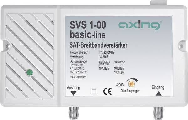 Axing SVS 1-00 SAT-Verstärker  25 dB