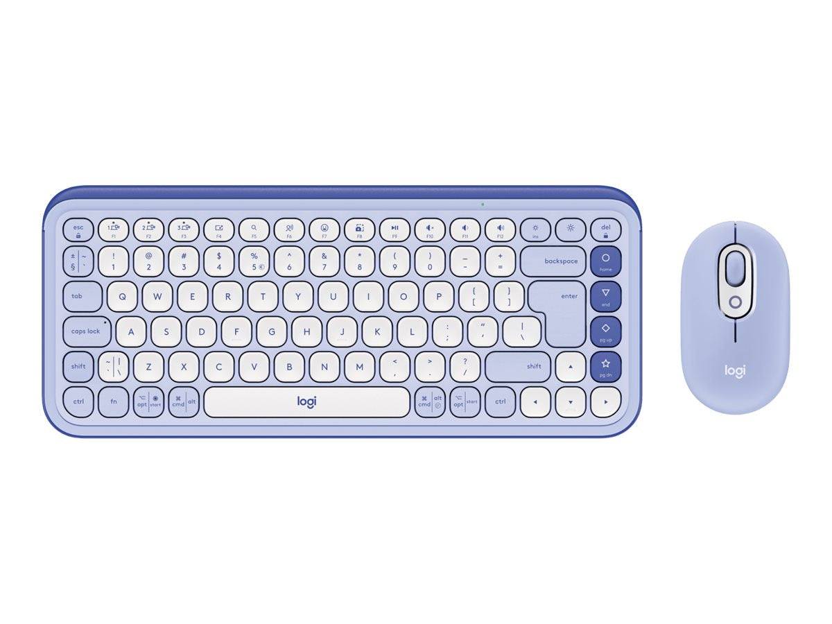 Logitech POP Icon Combo - Tastatur-und-Maus-Set-0