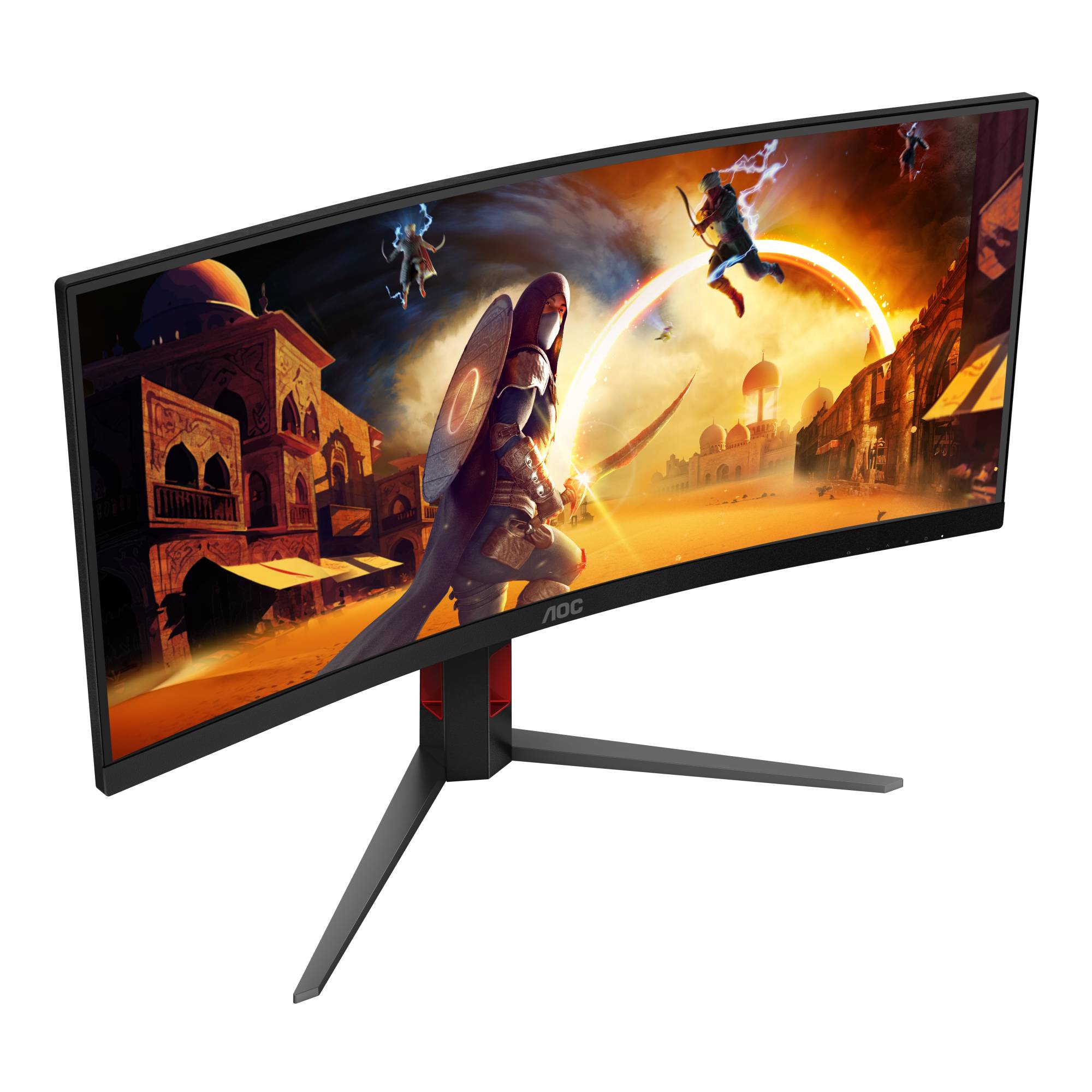 AOC Gaming CU34G4 - LED-Monitor - Gaming - gebogen - 86.36 cm (34"")-1